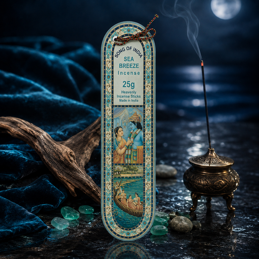 Sea Breeze Incense Sticks 25g, 25 Sticks – Fresh Aquatic Fragrance