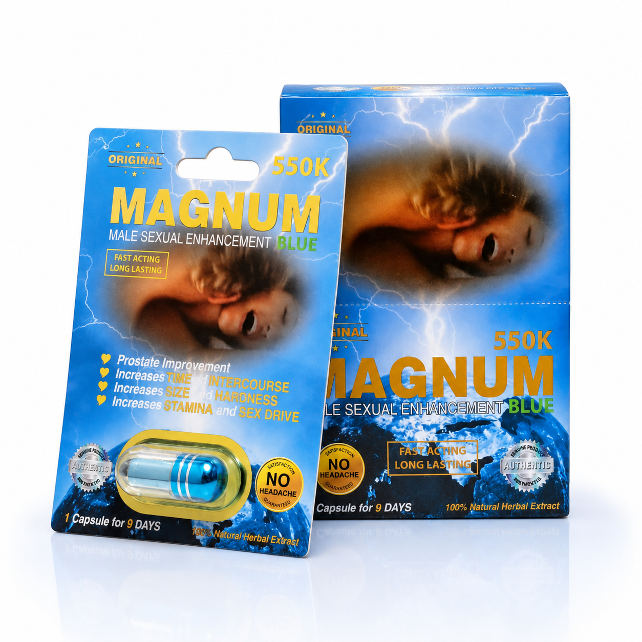 Magnum 550K Blue Capsule | Item No.: 3429