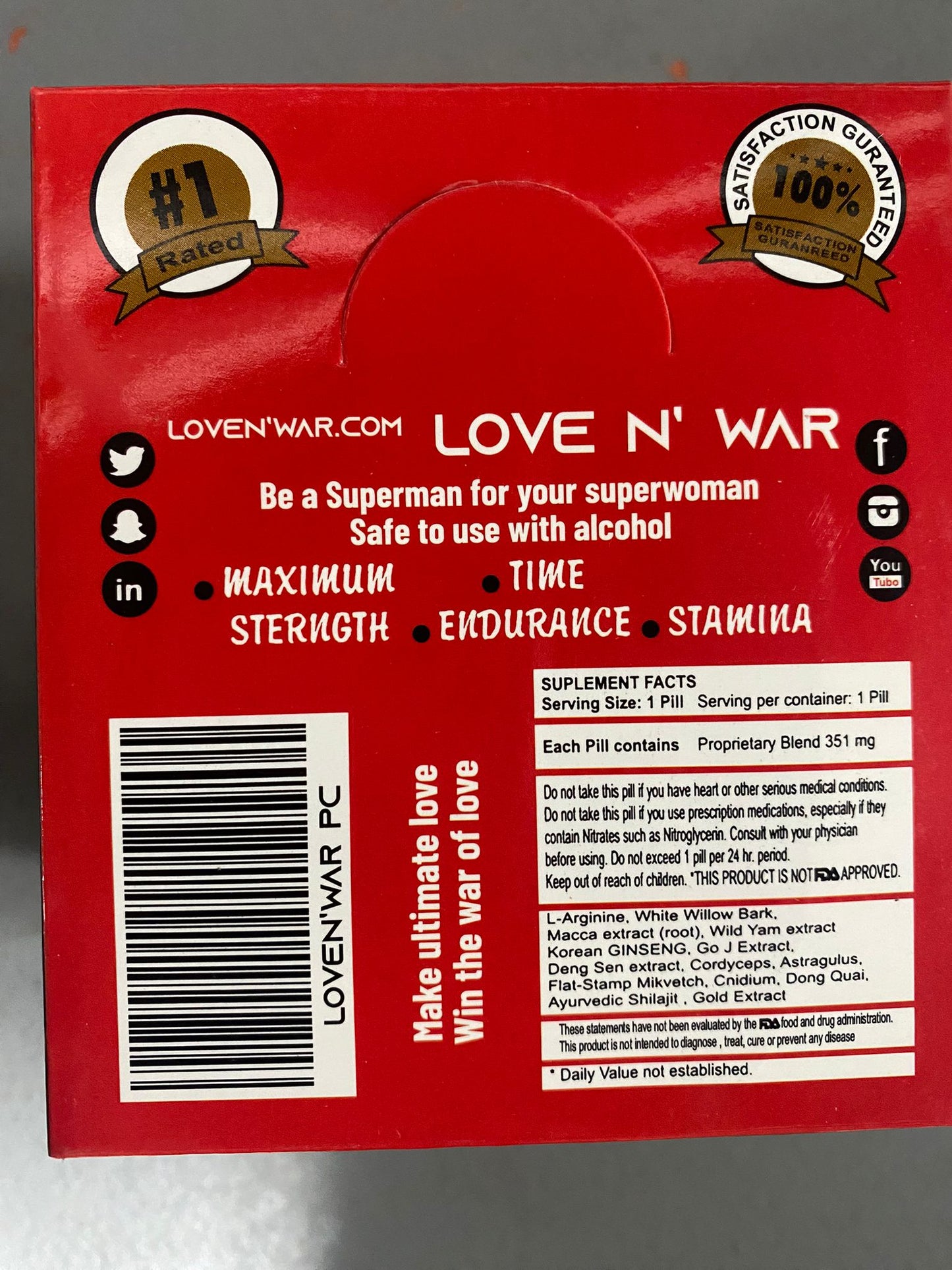 Love N' War Box 24