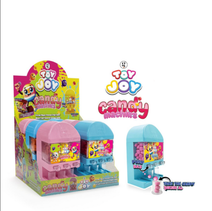 ΤΟΥJΟΥ CANDΥ MACHINE DRAGEE 6PCS/1.58OZ (45GR)