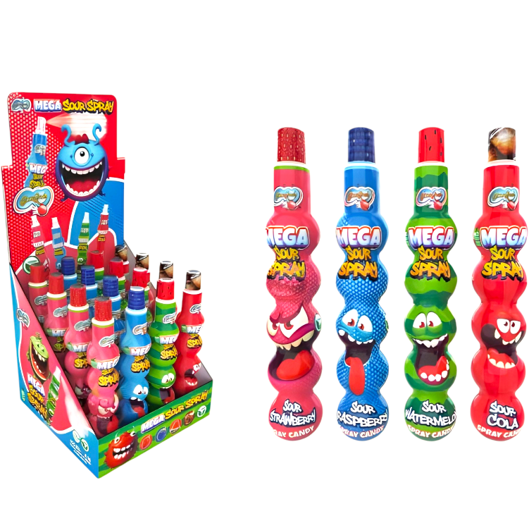 Mega Sour Spray 16pcs