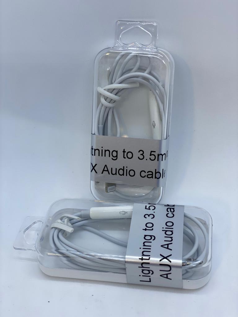 AUX Lightning to 3.5mm Audio Cable 1 ct. #1628