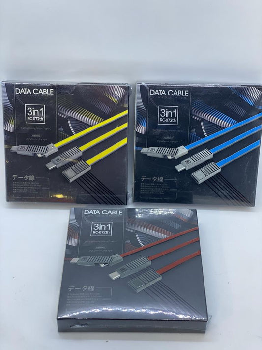 3 in 1 Remax cable #2189