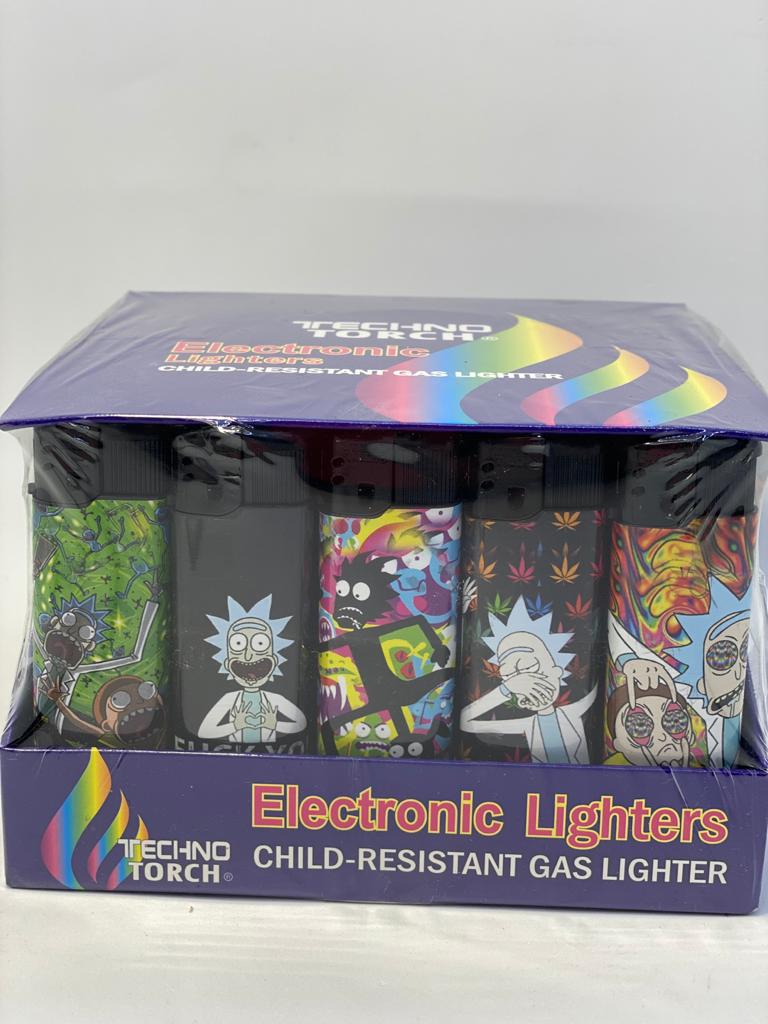 lighter techno Assorted design 1/50 ct- any design