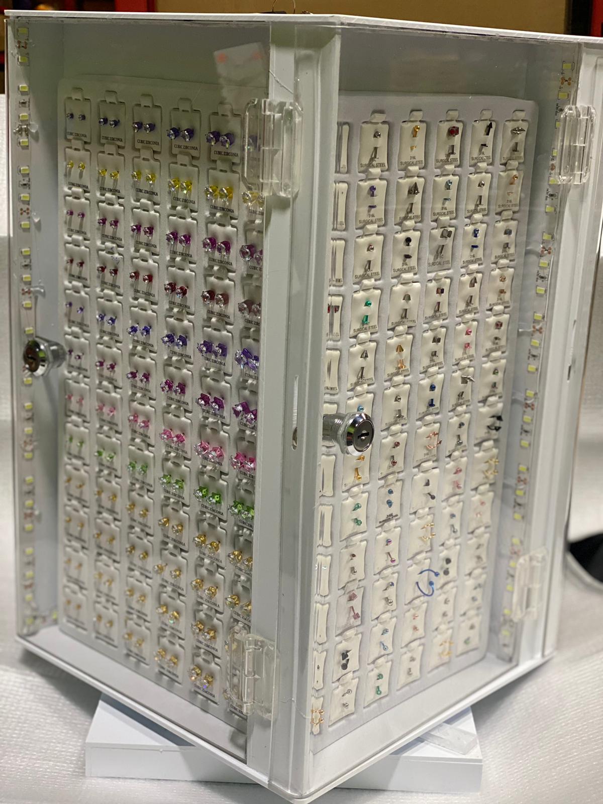 Jewelry 4 Way LED Display Case #532- any 5 / count