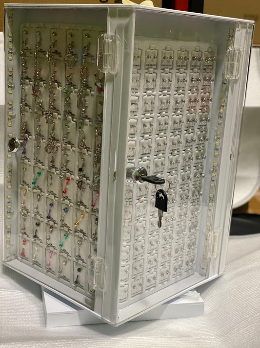 Jewelry 4 Way LED Display Case #532- any 5 / count