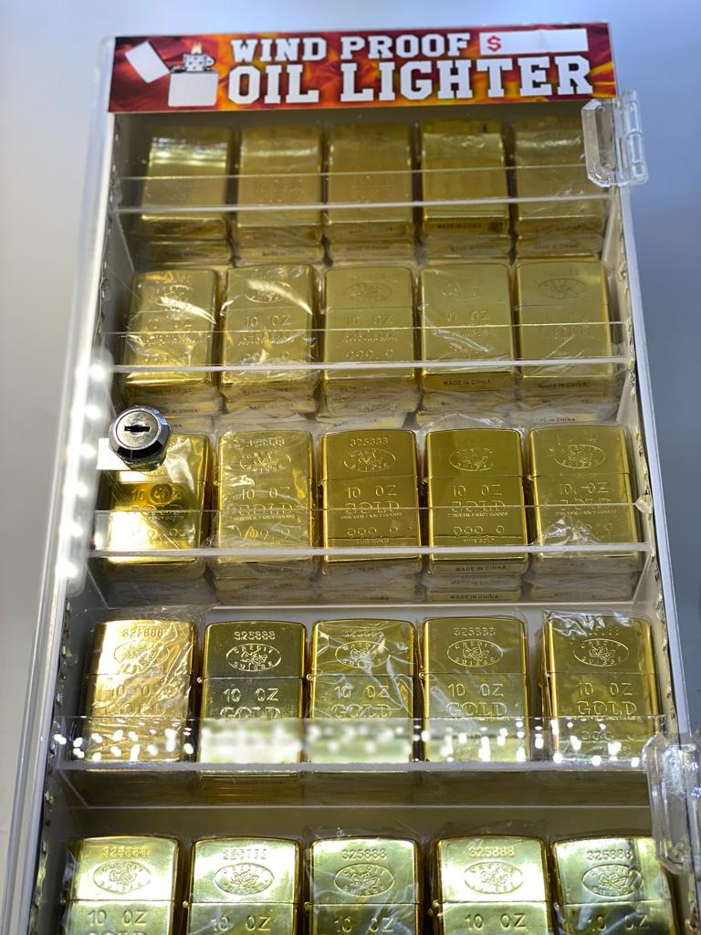 Wind Proof Oil GOLD 2 ct display