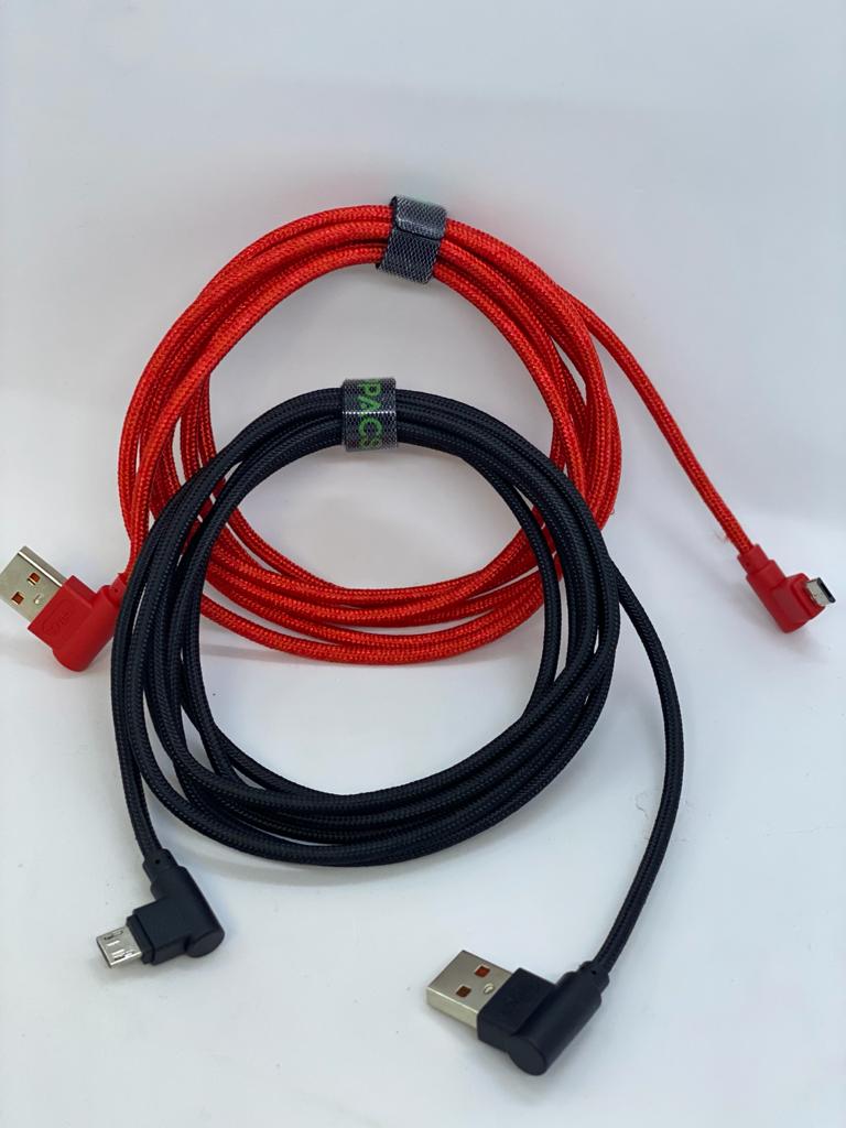 Cable Micro USB 6 ft 90 degree #959