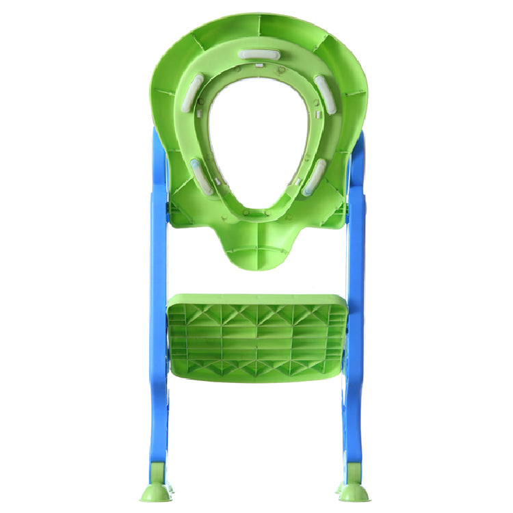 Baybee Paws Children's Potty Toilet Trainer Seat with Step Ladder (Blue-Green)