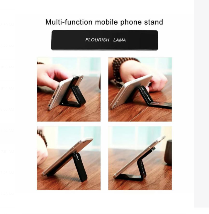 Sticky Gel Pad & Stand for Phones 2cr