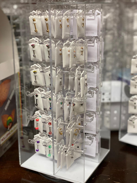 Body Jewelry Assorted 144 ct