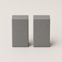 Plain unmarked retail boxes