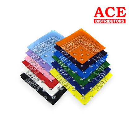 Bandana Assorted Colors 6ct