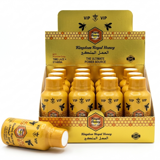 Kingdom VIP Royal Honey Liquid Shots for Men.