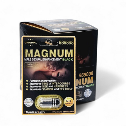 Magnum 989898 Black Capsule  | Item No.: 157