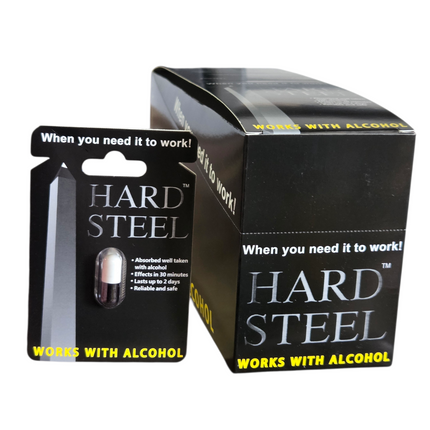 Hard Steel (Works With Alcohol) 20ct |