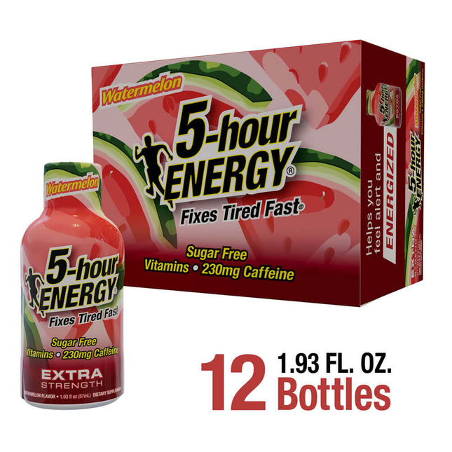 5-hour Energy Extra Watermelon 12ct