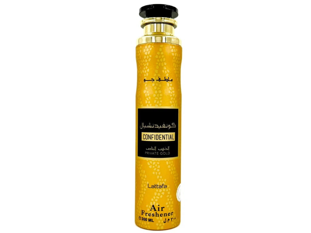 Lattafa Confidential Private Gold Air Freshener – 300 ml