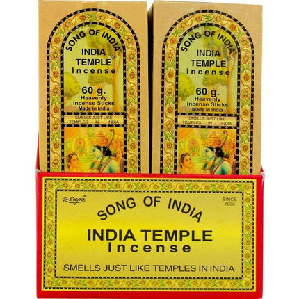 Indian Tample Incense 60g 18ct Display