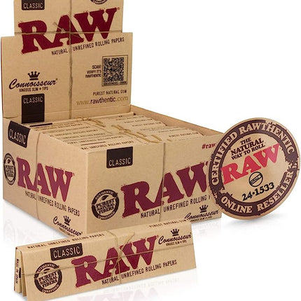 RAW CONNOISSEUR KS+Tips 24CT