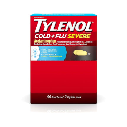 Tylenol Severe Cold & Flue Box 20ct