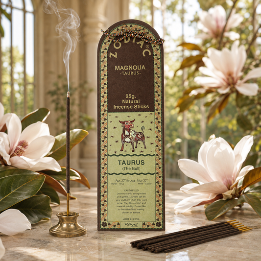 Song of India Taurus Magnolia Zodiac Incense Sticks – 25g