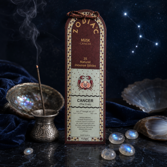 Song of India Cancer Musk Zodiac Incense Sticks – 25g