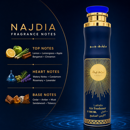 Lattafa Emaan Air Freshener Spray – 300 ml