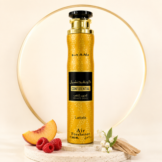 Lattafa Confidential Private Gold Air Freshener – 300 ml