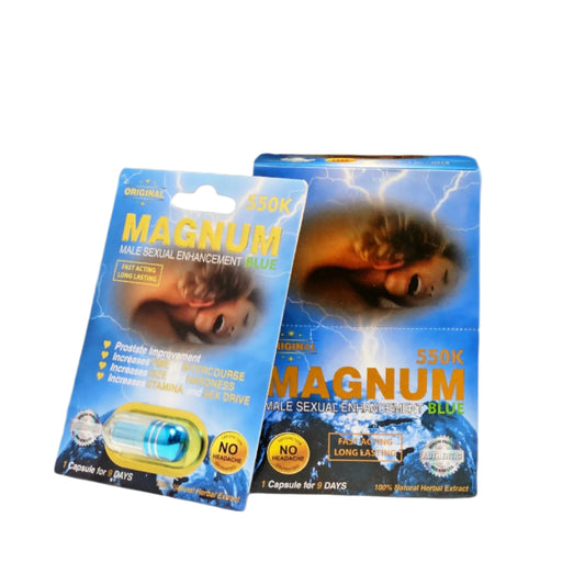Magnum 550K Blue Capsule | Item No.: 3429