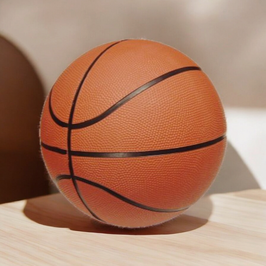 Orange Rubber Basketball: Standard Size and Weight for Teens and Adults - Indoor and Outdoor Play, Ships Inflated