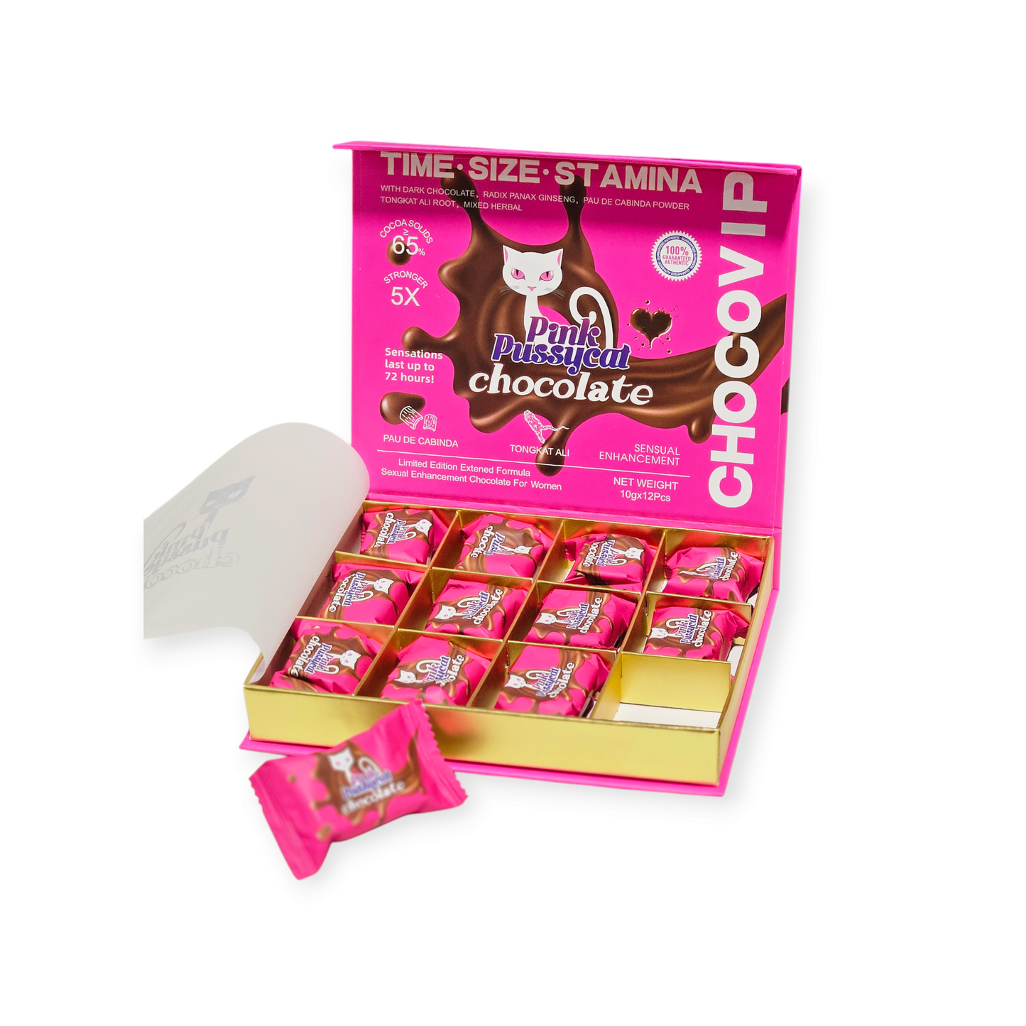 Pink Pussycat Choclate 12ct | | Item No.: 3778