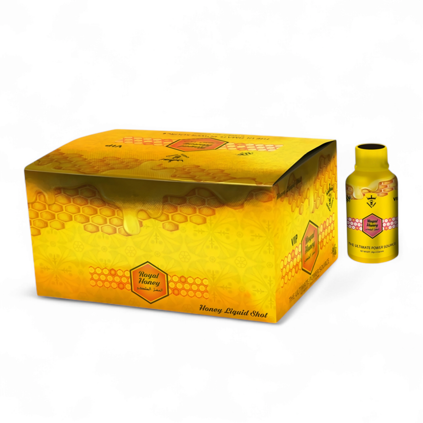 Kingdom VIP Royal Honey Liquid Shots for Men.