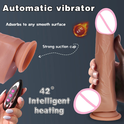 Realistic Dildo with G-Spot Stimulation Remote Control