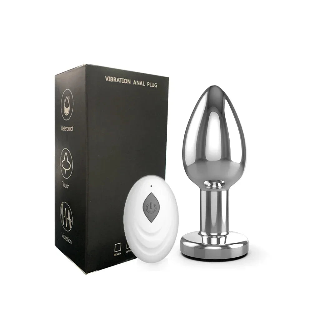 Vibrating Anal Plug for Couples