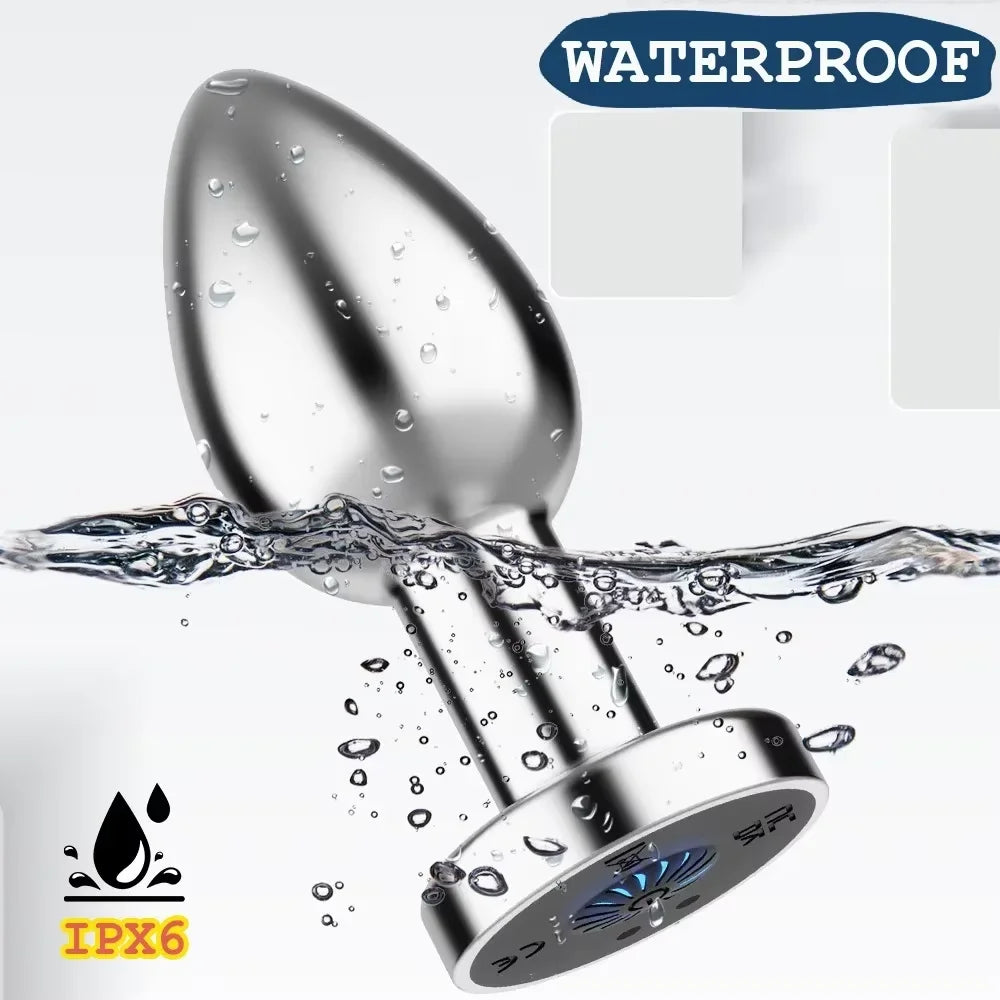 Vibrating Anal Plug for Couples