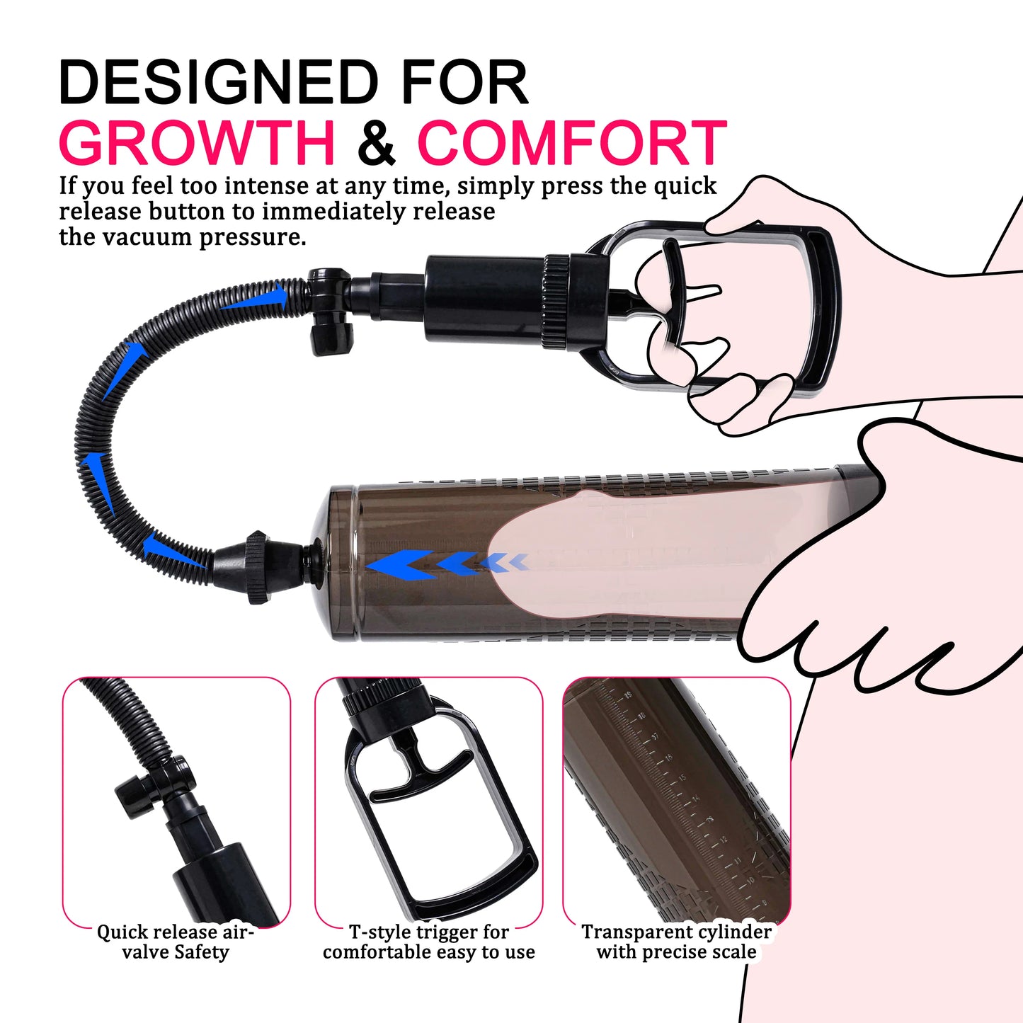 Male Penis Enlargement and Strength Pump