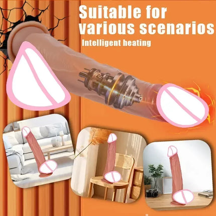 Realistic Dildo with G-Spot Stimulation Remote Control