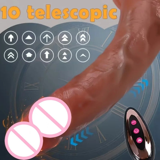 Realistic Dildo with G-Spot Stimulation Remote Control