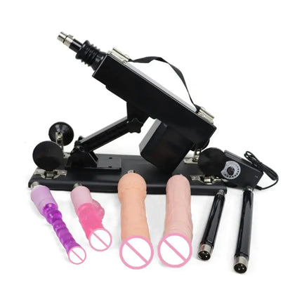 Automatic Sex Machine with Adjustable Speed and Accessories