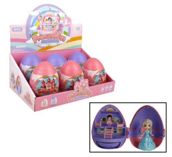 TOYJOY PRINCESS HOUSE EGG 6PCS/0.35OZ