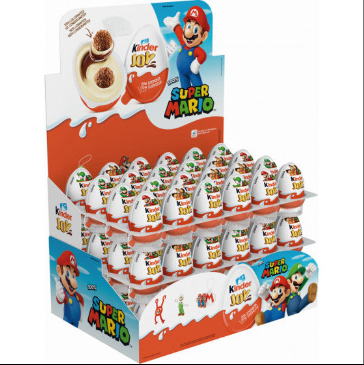 KINDER JOY T1 72PCS/0.72OZ(20GR)