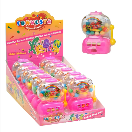 Funvesta Bubble Gum Machine 12pcs