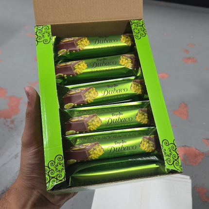 Premium Dubai Chocolate – Milk Chocolate with Pistachio Cream (24ct, 35g)