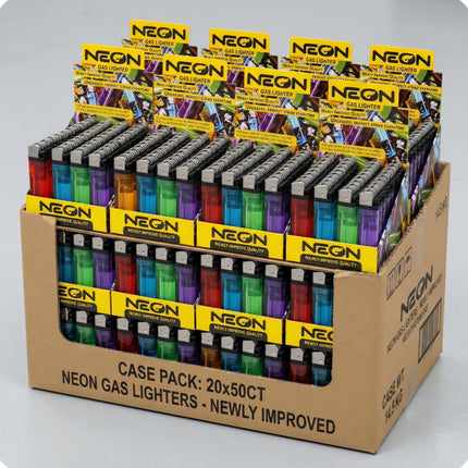 Neon Cheap Lighter 50ct