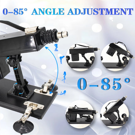 Automatic Sex Machine with Adjustable Speed and Accessories