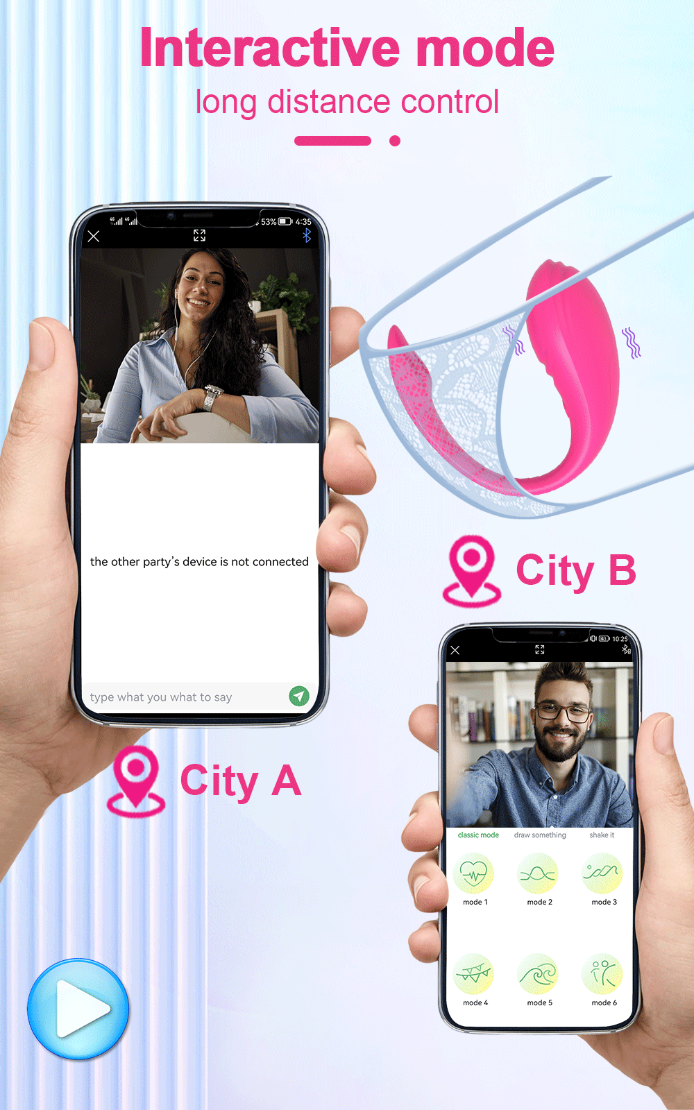 Wireless Fun Clitoris Stimulator