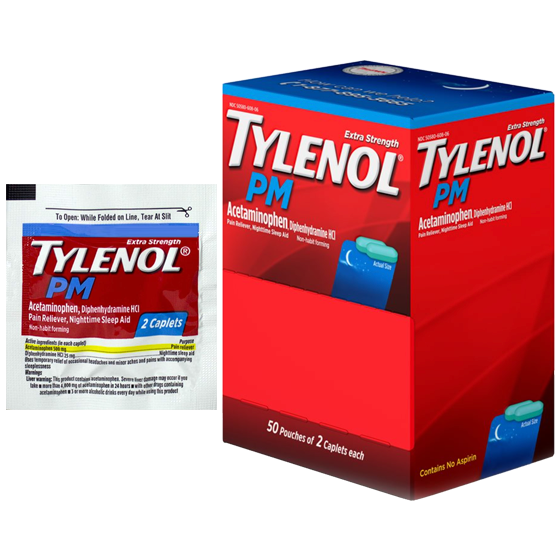 Tylenol PM Box 50ct 2's
