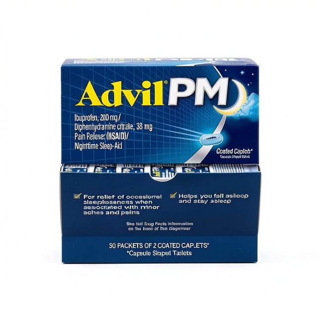 Advil PM Ibuprofen + Sleep Aid Caplets