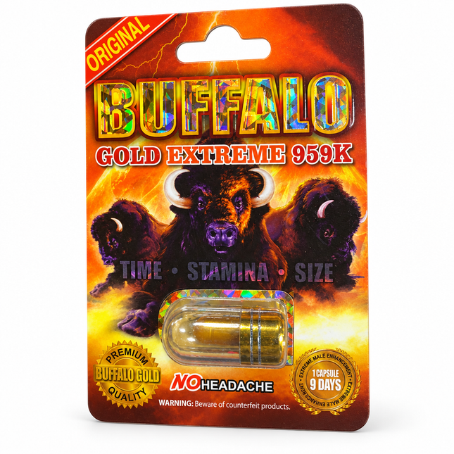 Buffalo Gold Extreme 959K single blister card